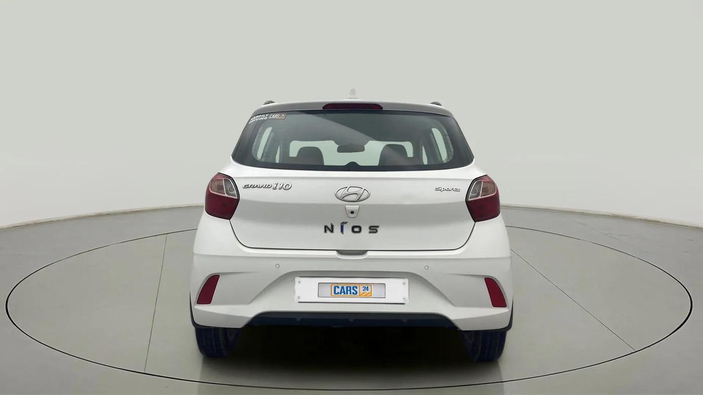 2020 Hyundai GRAND I10 NIOS SPORTZ AMT 1.2 KAPPA VTVT, Petrol, Automatic, 58,616 km, Back/Rear