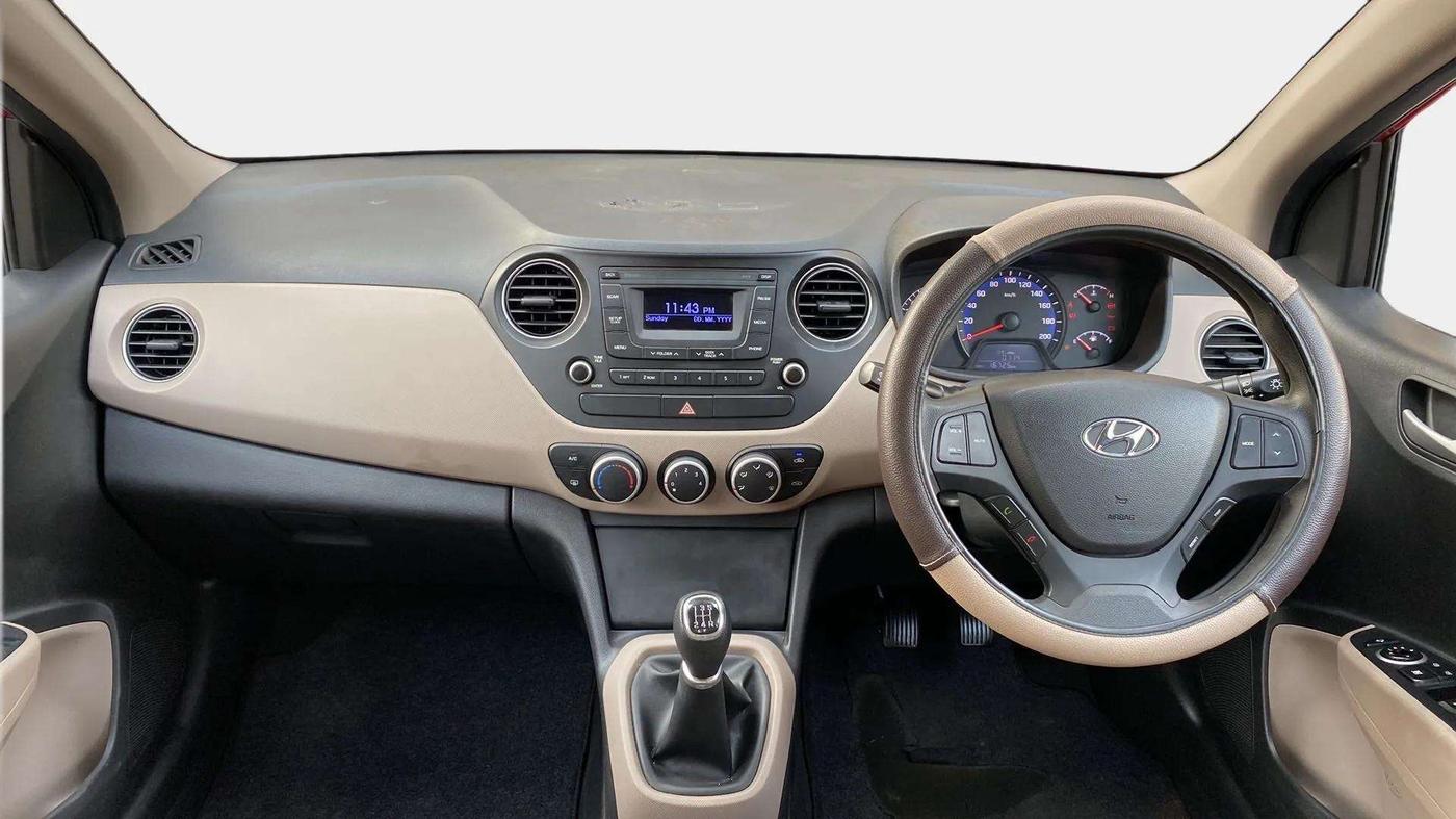 2016 Hyundai Xcent S 1.2, Petrol, Manual, 16,829 km, Dashboard