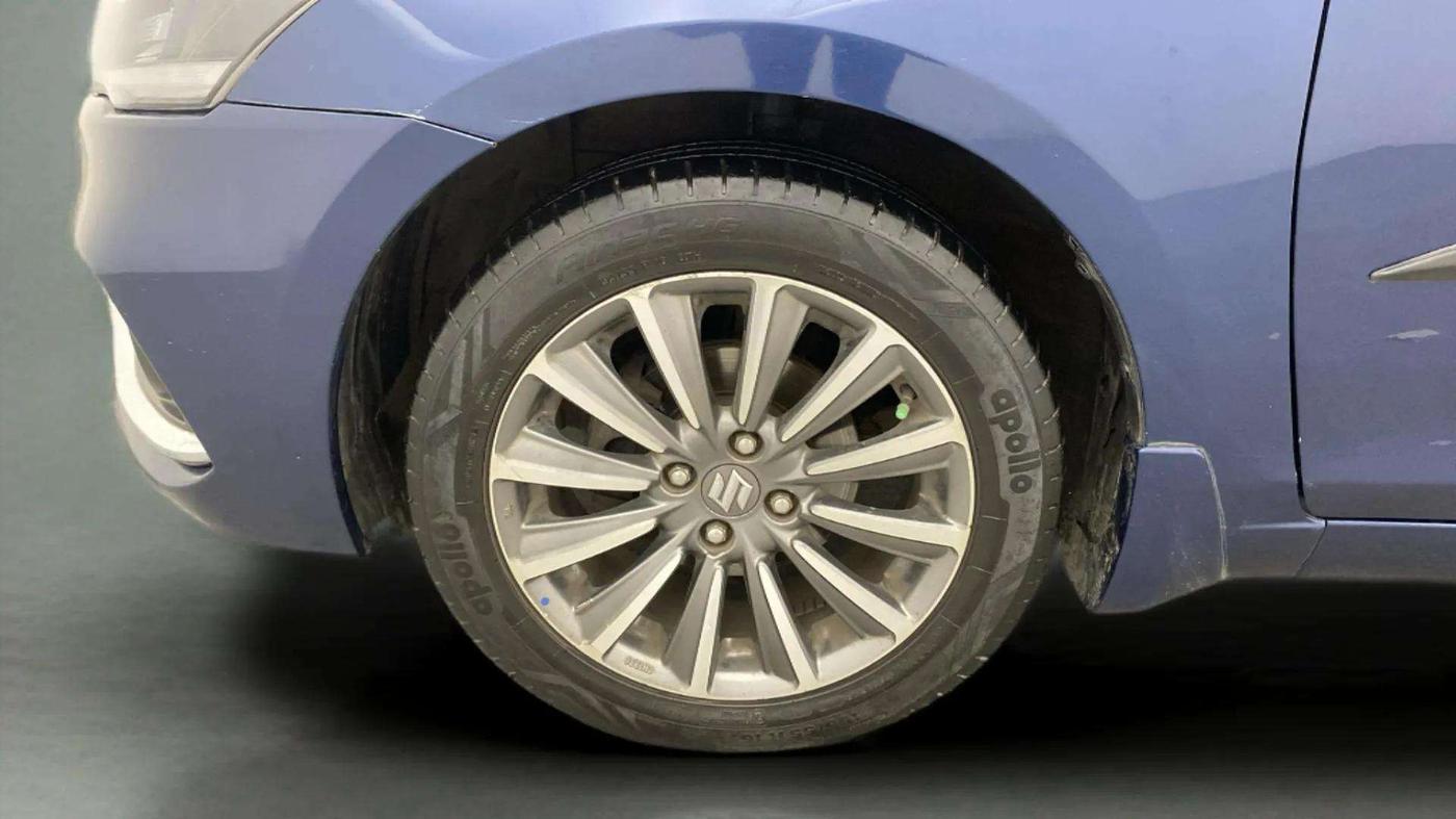 2018 Maruti Ciaz ALPHA  AT 1.5 SHVS PETROL, Petrol, Automatic, 58,264 km, Left Front Wheel