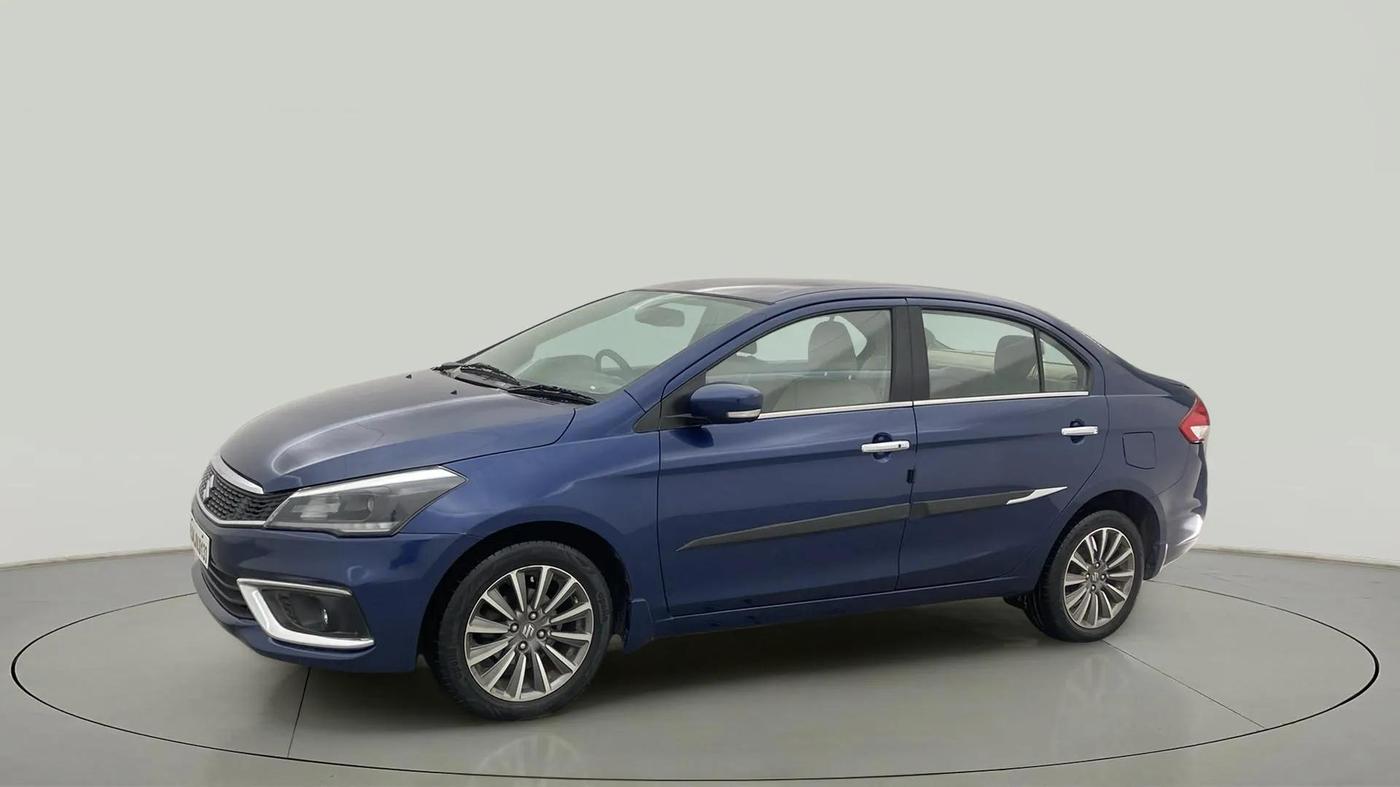 2018 Maruti Ciaz ALPHA  AT 1.5 SHVS PETROL, Petrol, Automatic, 58,264 km, Left Front Diagonal