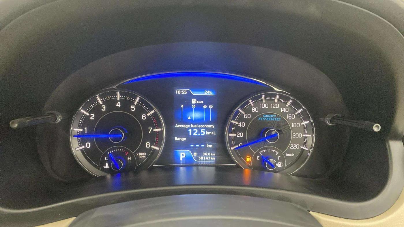 2018 Maruti Ciaz ALPHA  AT 1.5 SHVS PETROL, Petrol, Automatic, 58,264 km, Odometer Image