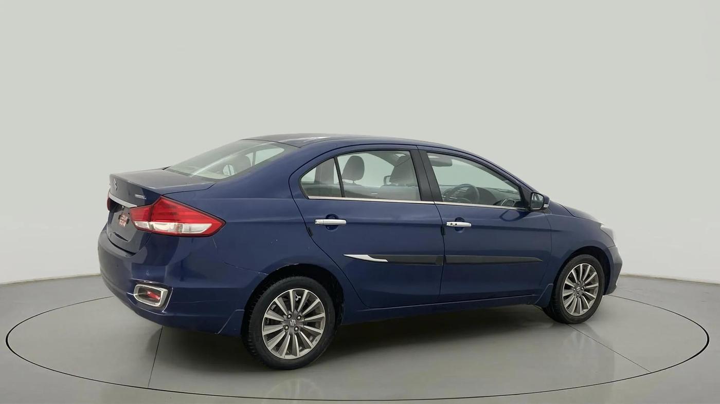 2018 Maruti Ciaz ALPHA  AT 1.5 SHVS PETROL, Petrol, Automatic, 58,264 km, Right Back Diagonal
