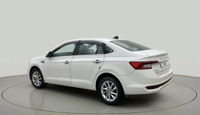 2022 Skoda SLAVIA AMBITION 1.0L TSI AT, Petrol, Automatic, 33,411 km, Left Back Diagonal