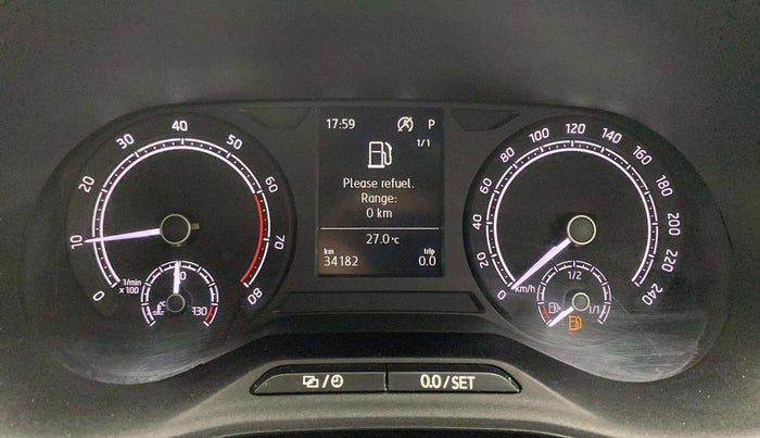 2022 Skoda SLAVIA AMBITION 1.0L TSI AT, Petrol, Automatic, 33,411 km, Odometer Image