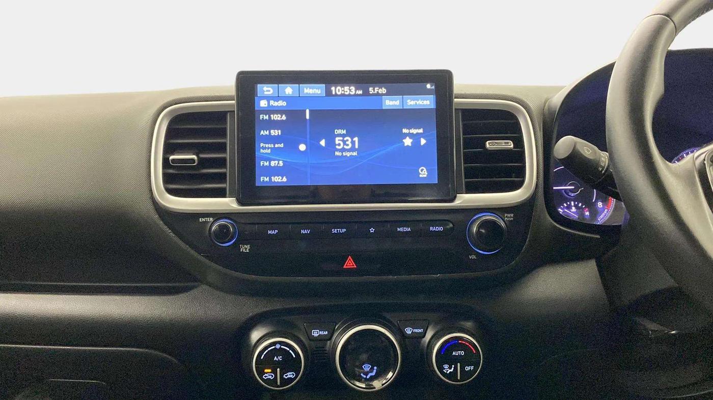 2019 Hyundai VENUE SX PLUS 1.0 TURBO DCT, Petrol, Automatic, 74,824 km, Air Conditioner