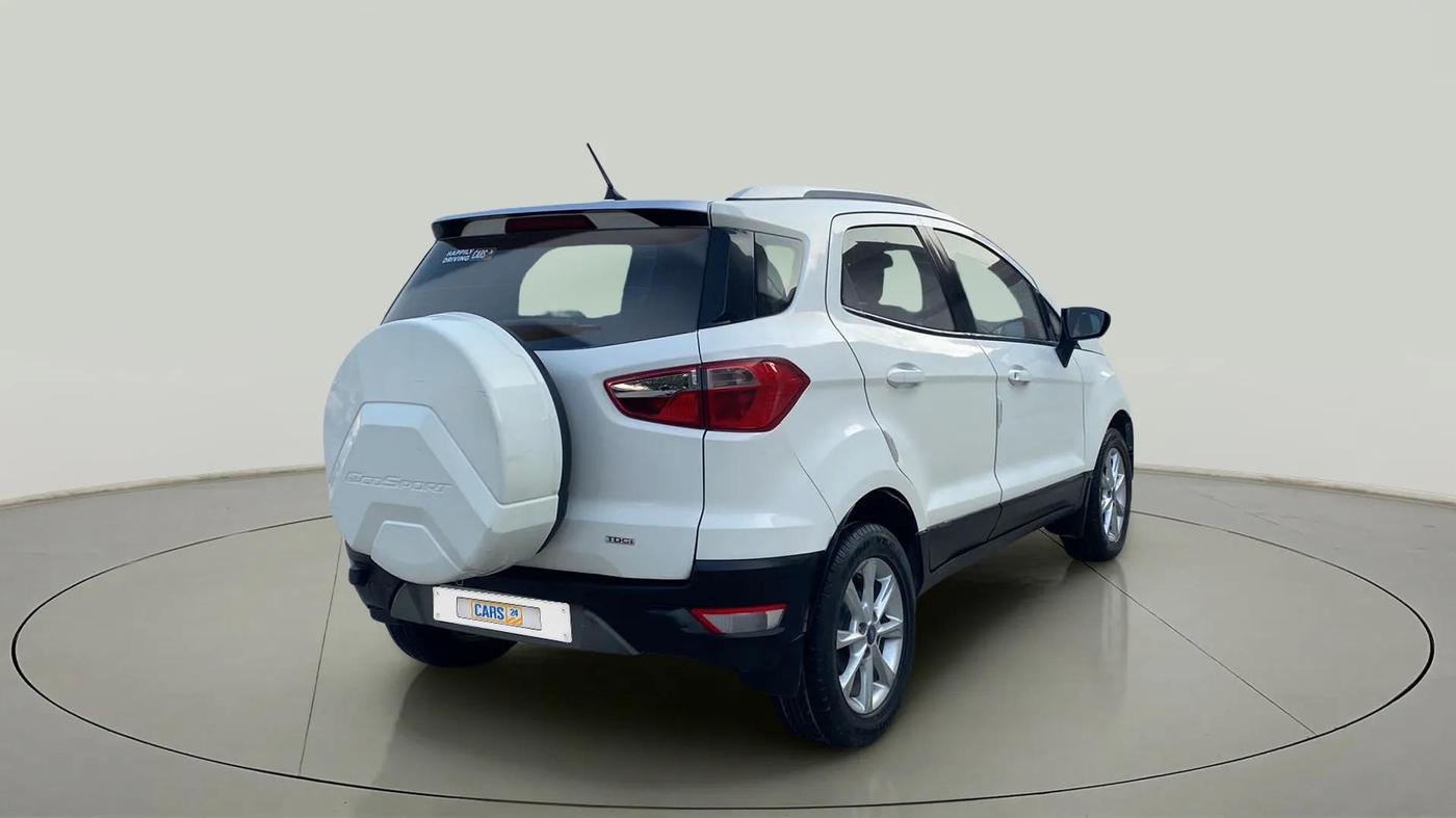 2018 Ford Ecosport TITANIUM 1.5L DIESEL, Diesel, Manual, 58,575 km, Right Back Diagonal