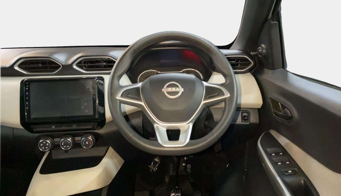 2023 Nissan MAGNITE  XE AMT EZ Shift, Petrol, Automatic, 4,311 km, Steering Wheel Close Up