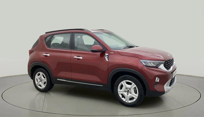2020 KIA SONET HTX 1.0 IMT, Petrol, Manual, 38,704 km, Right Front Diagonal