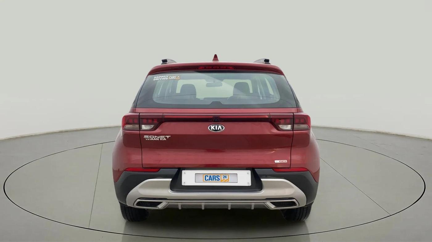 2020 KIA SONET HTX 1.0 IMT, Petrol, Manual, 38,704 km, Back/Rear
