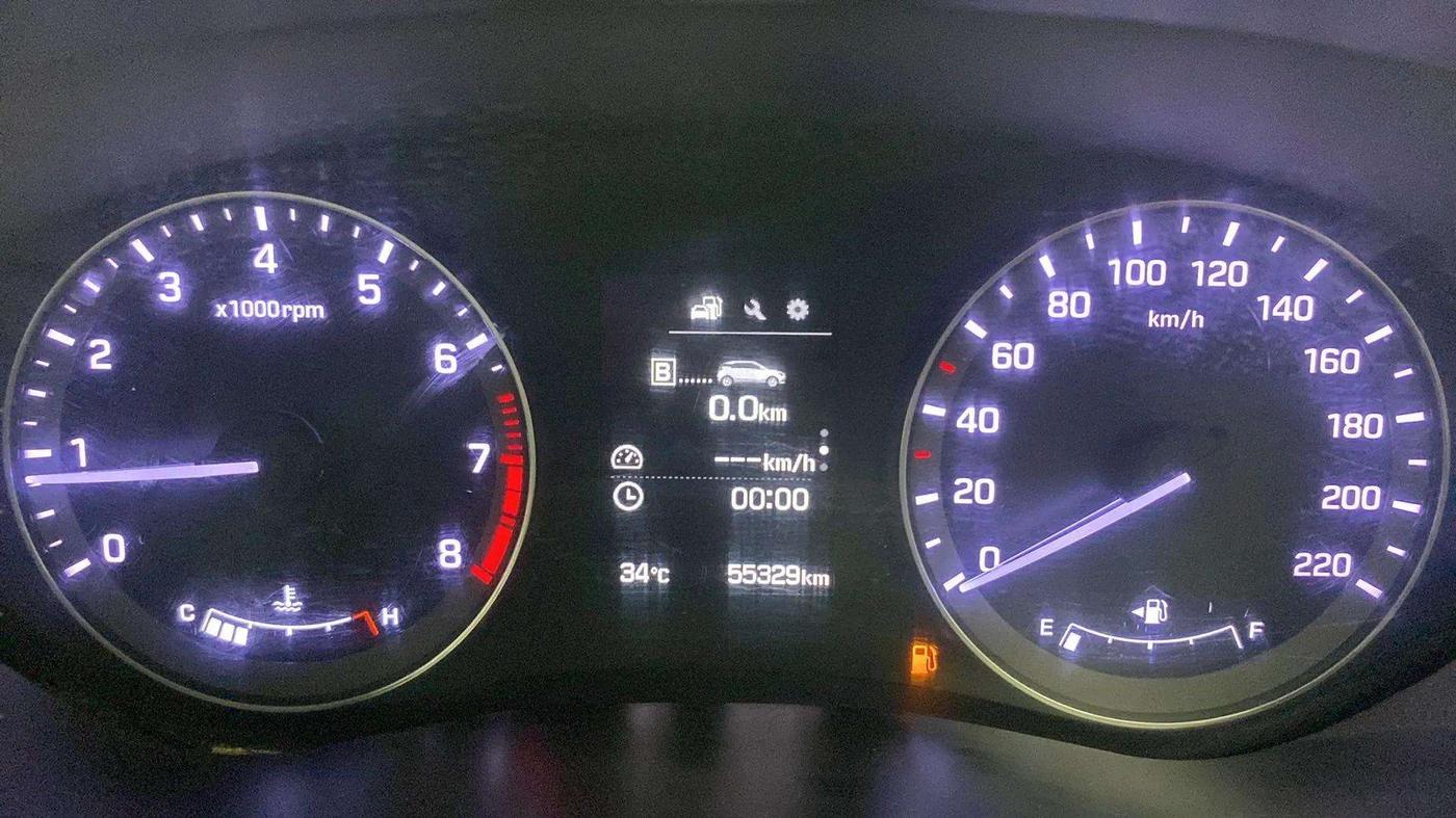 2016 Hyundai Elite i20 ASTA 1.2, Petrol, Manual, 55,482 km, Odometer Image