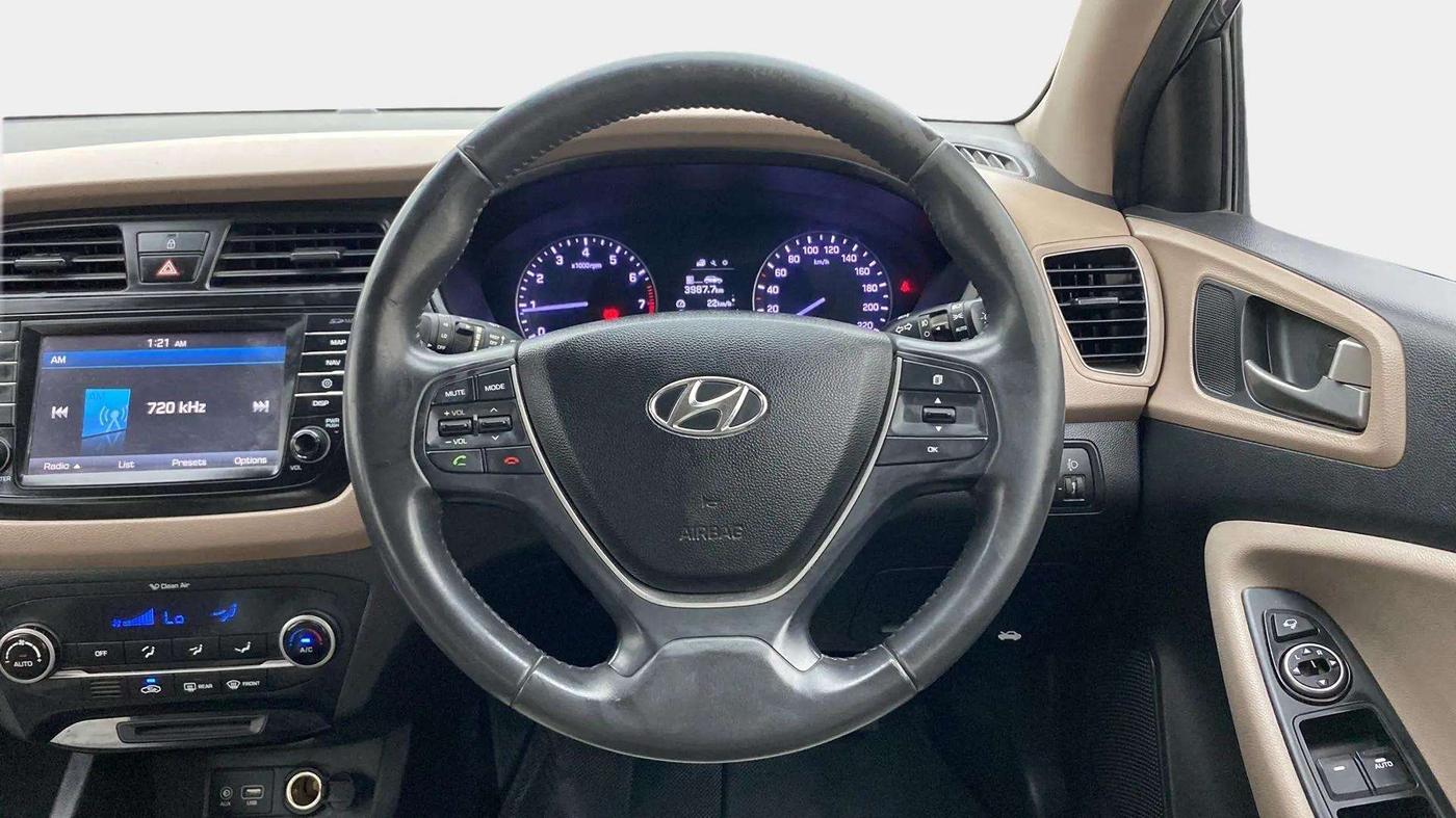 2016 Hyundai Elite i20 ASTA 1.2, Petrol, Manual, 55,482 km, Steering Wheel Close Up