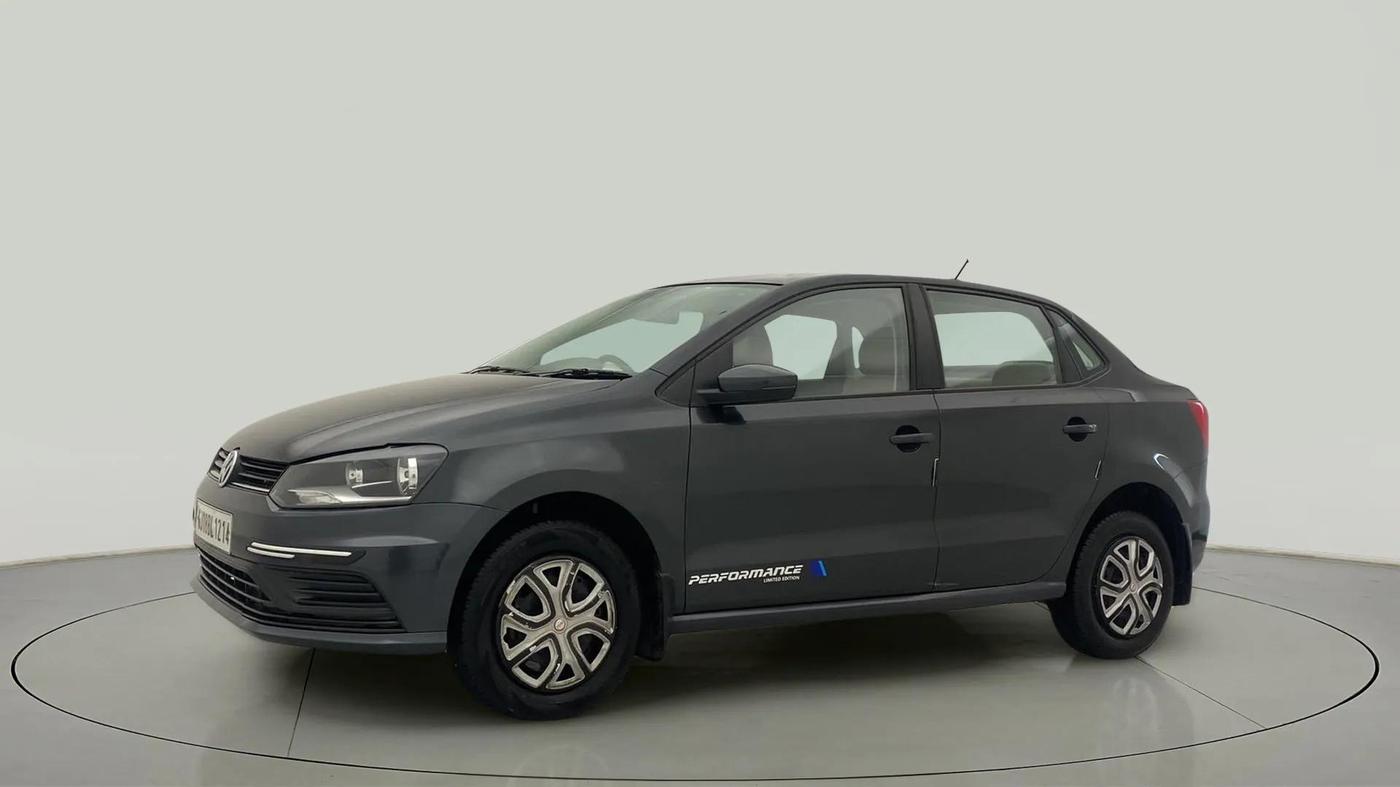 2019 Volkswagen Ameo TRENDLINE 1.0L, Petrol, Manual, 59,186 km, Left Front Diagonal