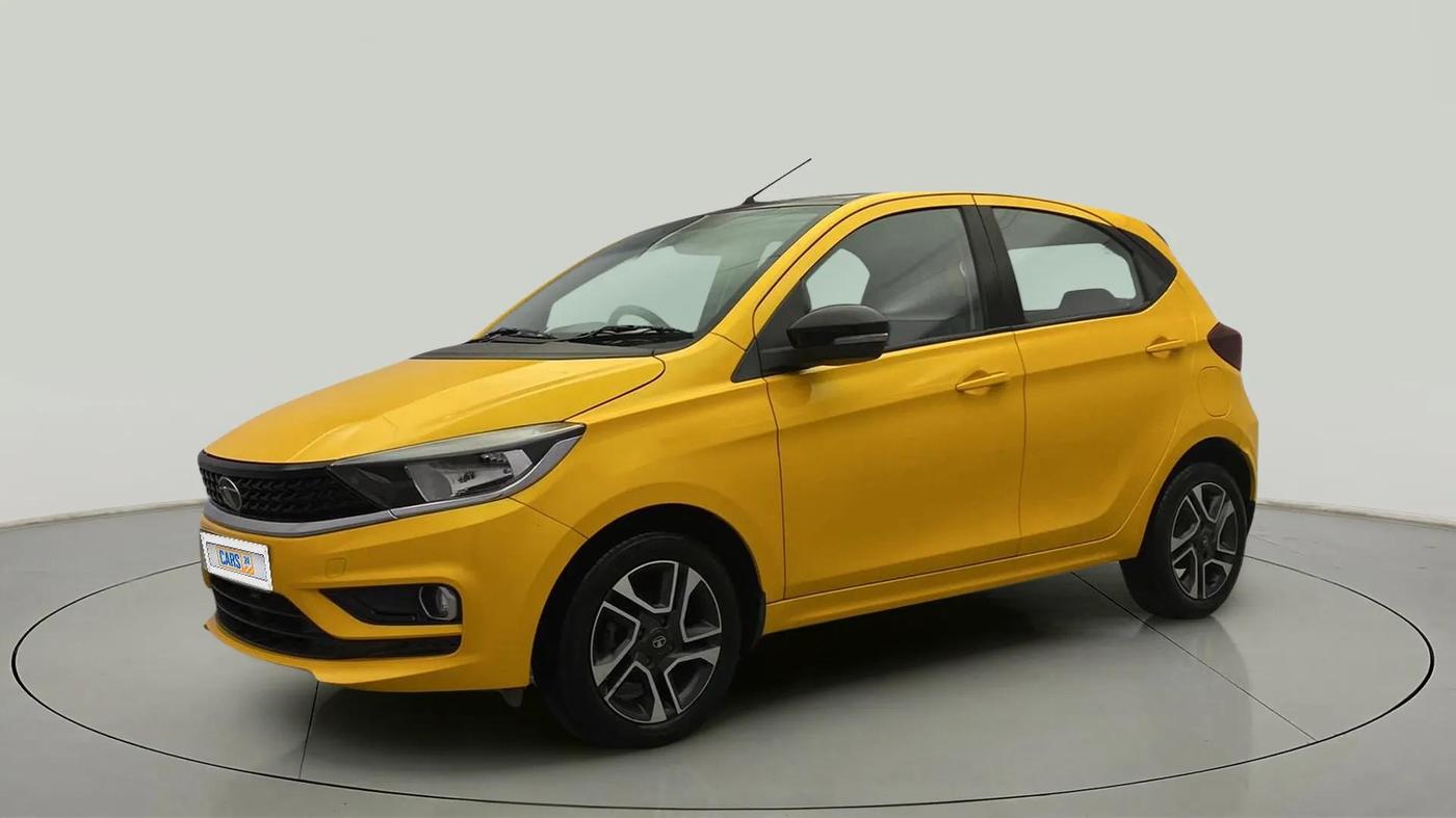 2020 Tata Tiago XZA PLUS DUAL TONE PETROL, Petrol, Automatic, 20,865 km, Left Front Diagonal