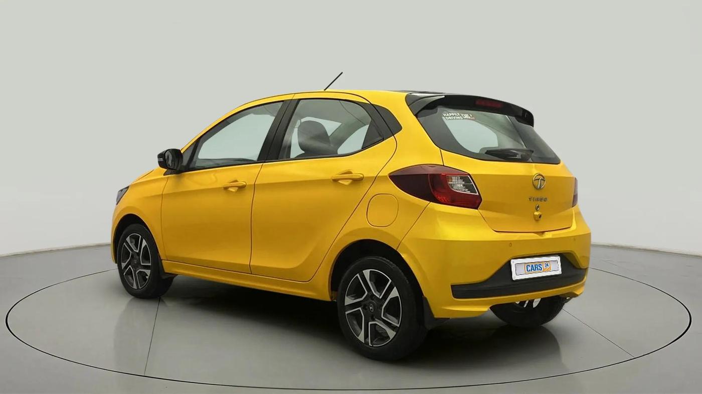 2020 Tata Tiago XZA PLUS DUAL TONE PETROL, Petrol, Automatic, 20,865 km, Left Back Diagonal