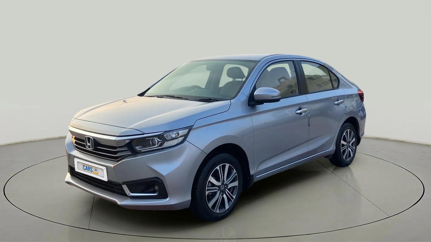 2022 Honda Amaze 1.2L I-VTEC VX CVT, Petrol, Automatic, 25,380 km, Left Front Diagonal