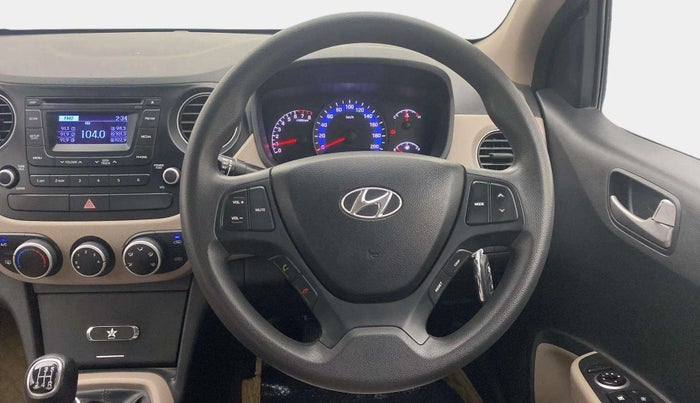 2014 Hyundai Xcent SX 1.2, Petrol, Manual, 33,603 km, Steering Wheel Close Up