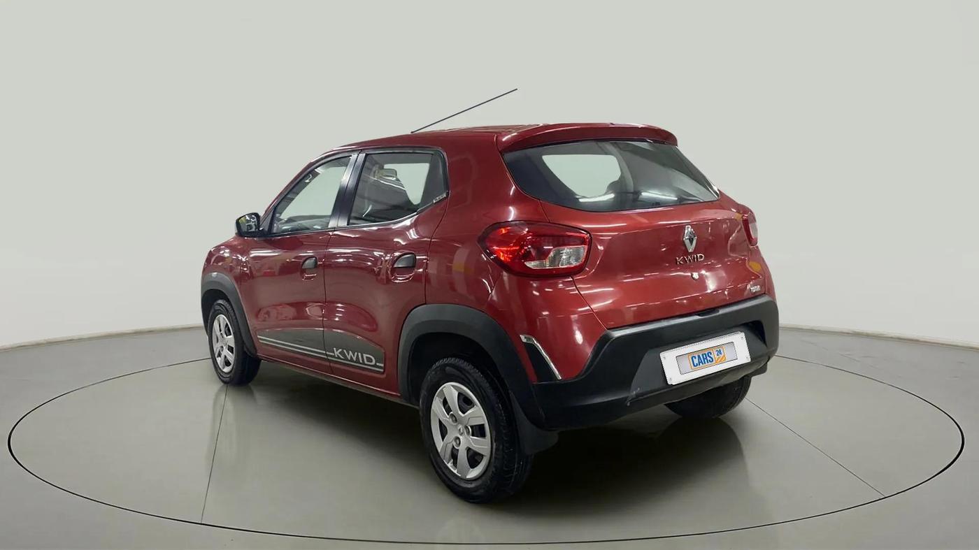 2019 Renault Kwid RXT 1.0 AMT (O), Petrol, Automatic, 35,788 km, Left Back Diagonal