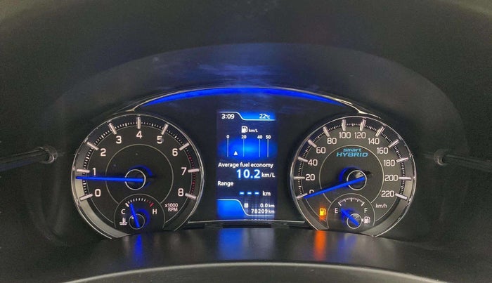 2019 Maruti Ciaz ALPHA 1.5 SHVS PETROL, Petrol, Manual, 78,184 km, Odometer Image