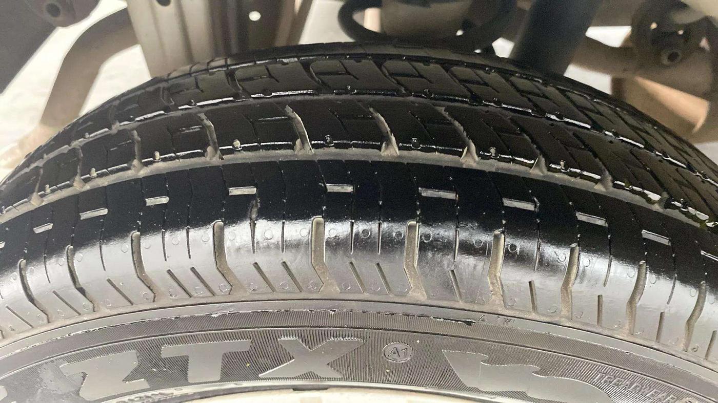 2023 Maruti Alto LXI OPT CNG, CNG, Manual, 38,708 km, Left Rear Tyre Tread