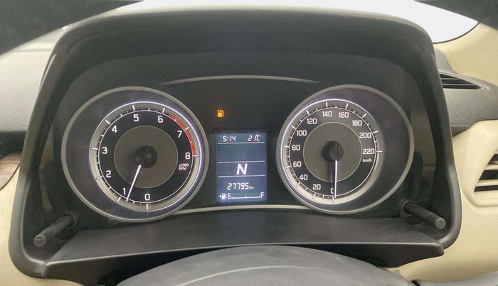 2017 Maruti Dzire ZXI PLUS AMT, Petrol, Automatic, 27,801 km, Odometer Image