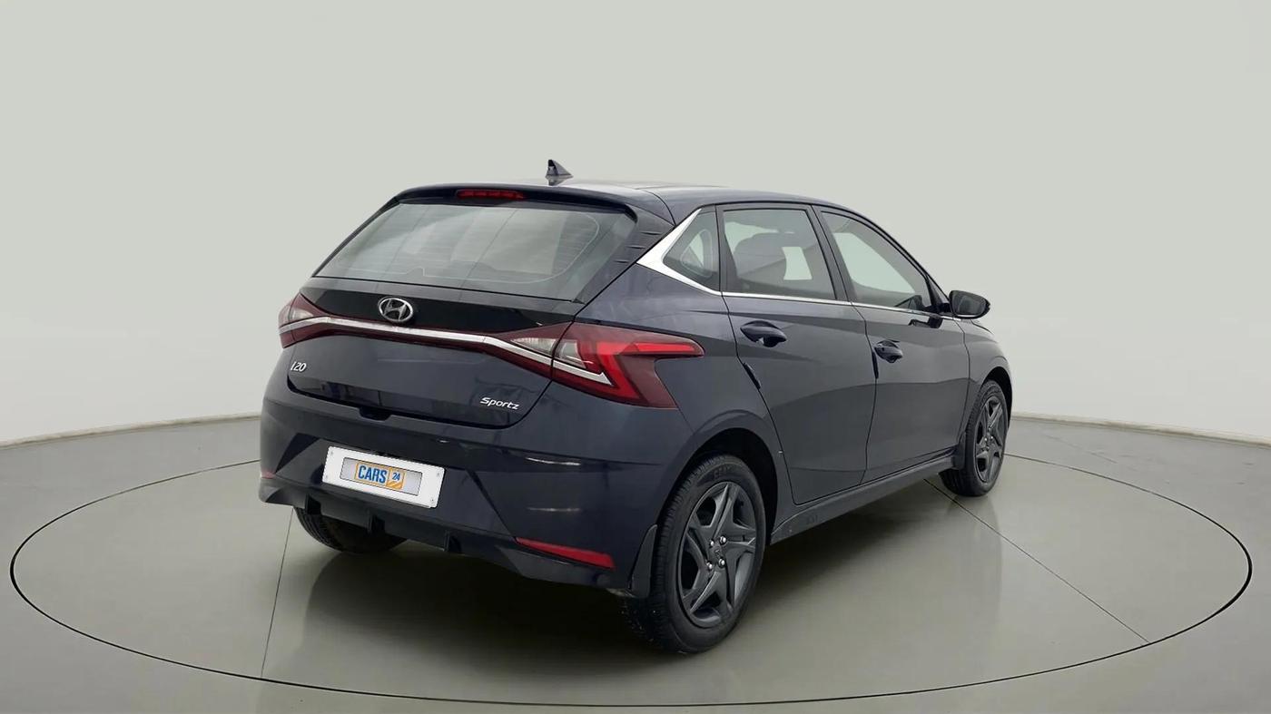 2022 Hyundai NEW I20 SPORTZ 1.2 MT, Petrol, Manual, 22,191 km, Right Back Diagonal