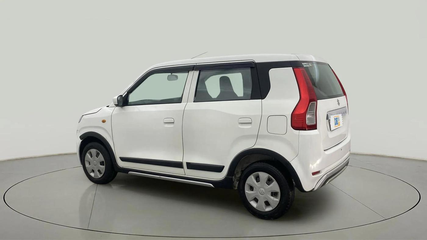 2019 Maruti New Wagon-R VXI 1.0 AMT, Petrol, Automatic, 33,926 km, Left Back Diagonal