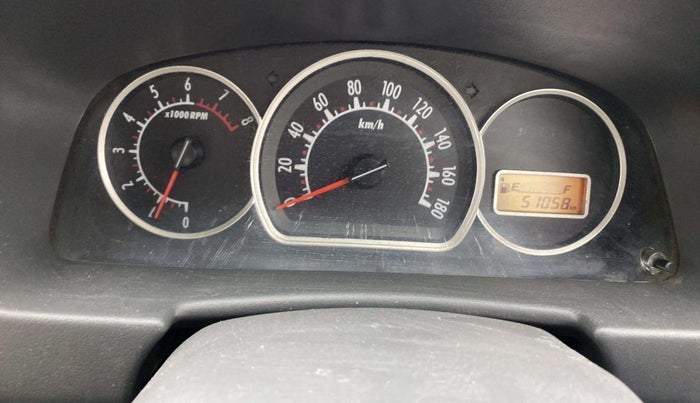 2013 Maruti Alto K10 VXI, Petrol, Manual, 51,137 km, Odometer Image