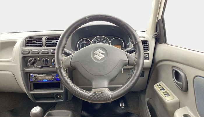 2013 Maruti Alto K10 VXI, Petrol, Manual, 51,137 km, Steering Wheel Close Up