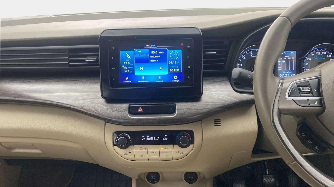 2022 Maruti Ertiga ZXI+ SHVS, Petrol, Manual, 28,734 km, Air Conditioner