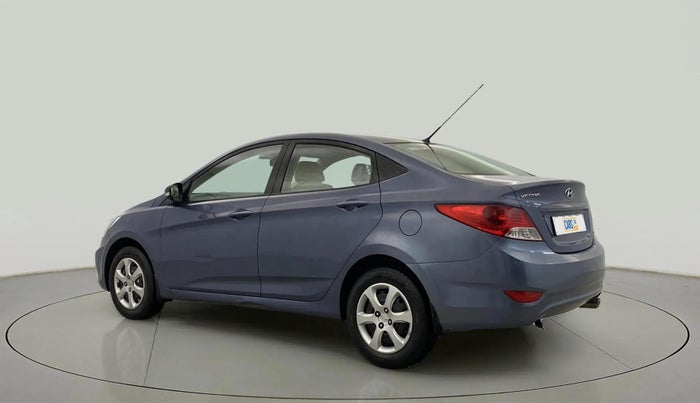 2013 Hyundai Verna FLUIDIC 1.4 VTVT, Petrol, Manual, 33,872 km, Left Back Diagonal