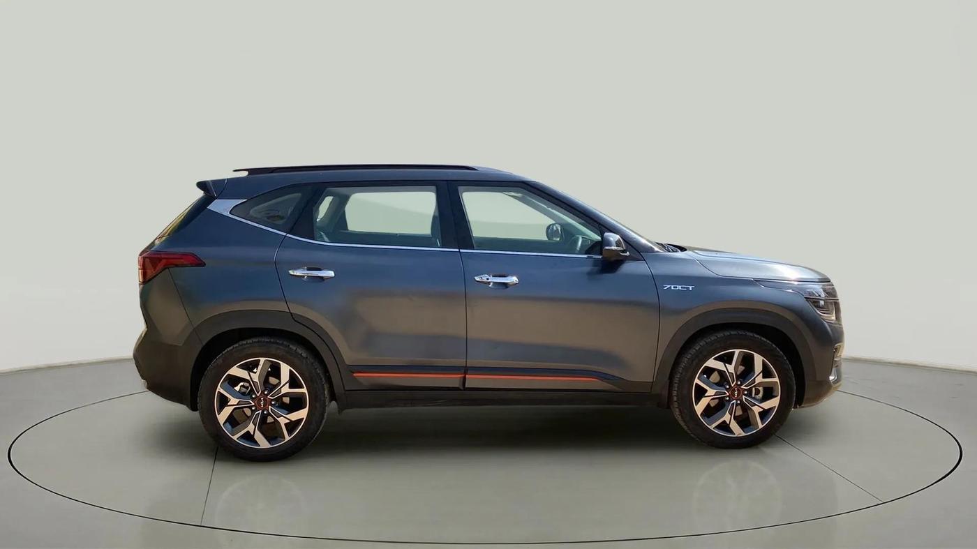 2023 KIA SELTOS X LINE 1.4 DCT, Petrol, Automatic, 17,538 km, Right Side