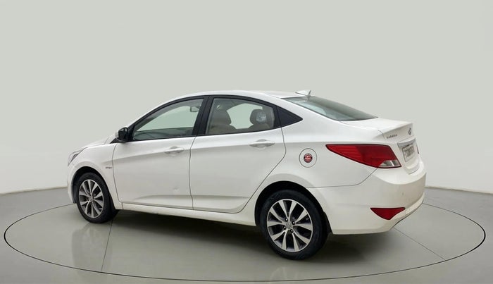 2017 Hyundai Verna 1.6 VTVT SX AT, Petrol, Automatic, 52,617 km, Left Back Diagonal