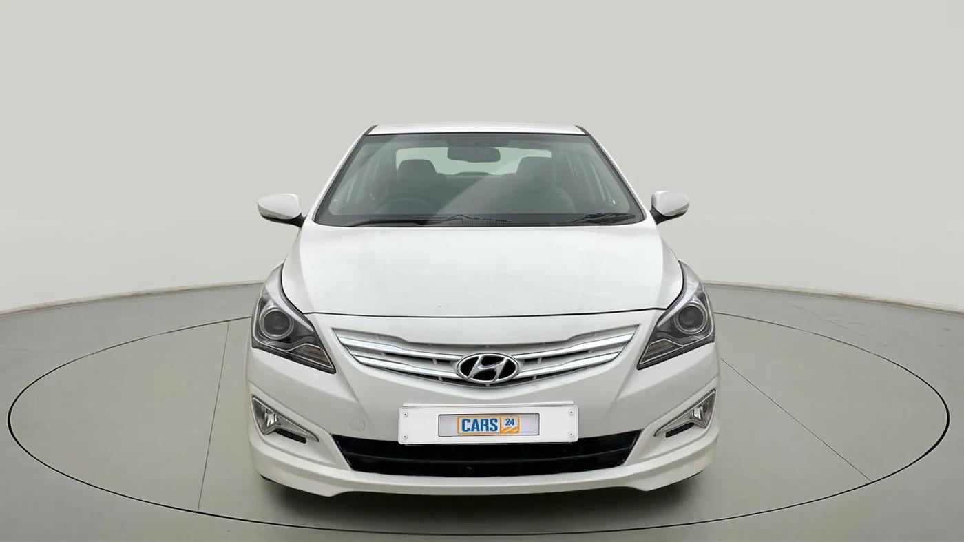 2017 Hyundai Verna 1.6 VTVT SX AT, Petrol, Automatic, 52,617 km, Front