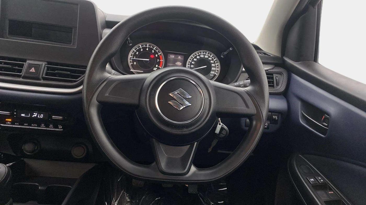 2024 Maruti Baleno SIGMA PETROL 1.2, Petrol, Manual, 90 km, Steering Wheel Close Up