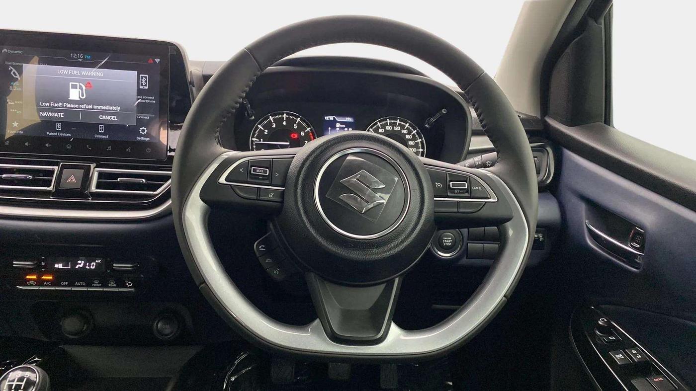 2024 Maruti Baleno ALPHA PETROL 1.2, Petrol, Manual, 85 km, Steering Wheel Close Up