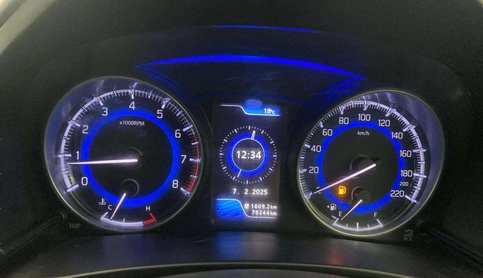 2017 Maruti Baleno ZETA PETROL 1.2, CNG, Manual, 76,261 km, Odometer Image