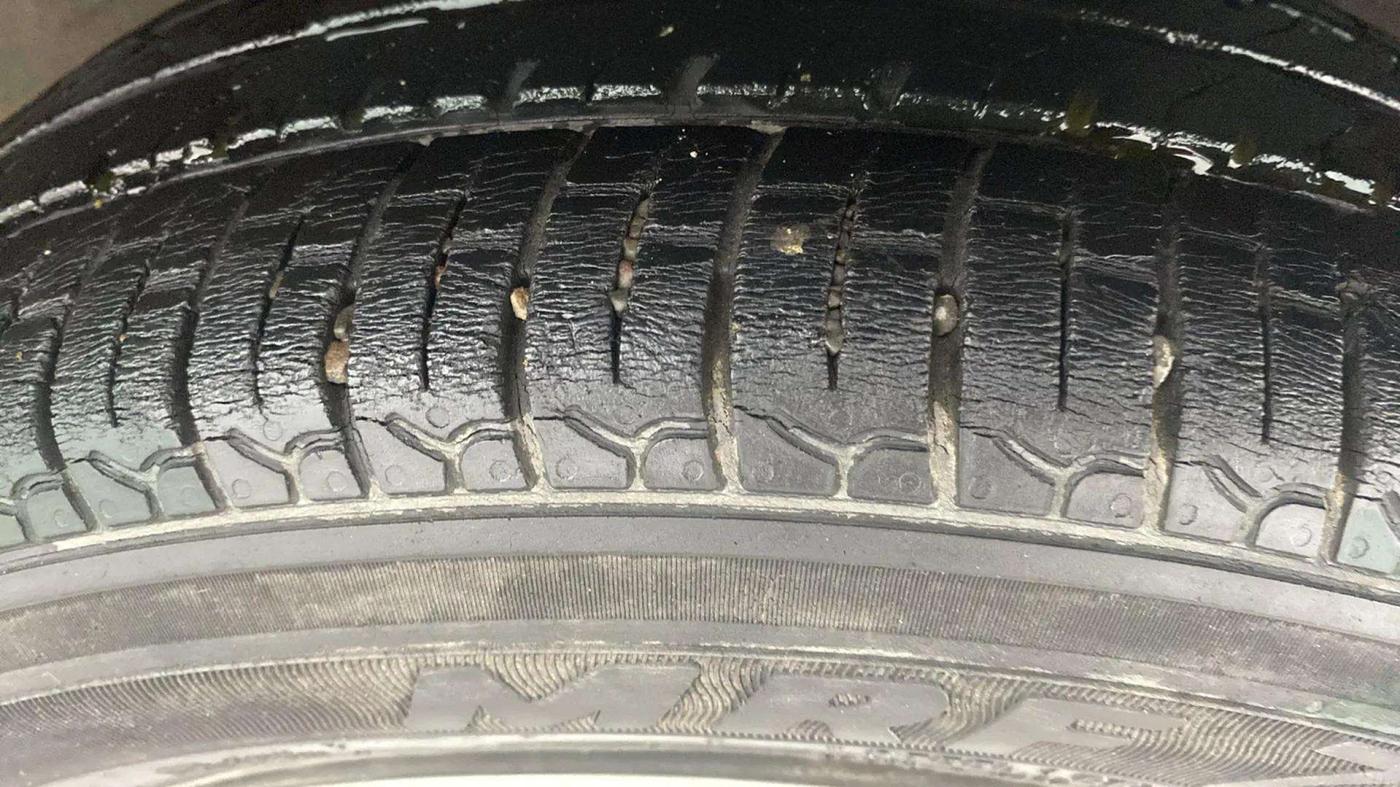 2019 Hyundai NEW SANTRO SPORTZ AMT, Petrol, Automatic, 40,743 km, Left Front Tyre Tread