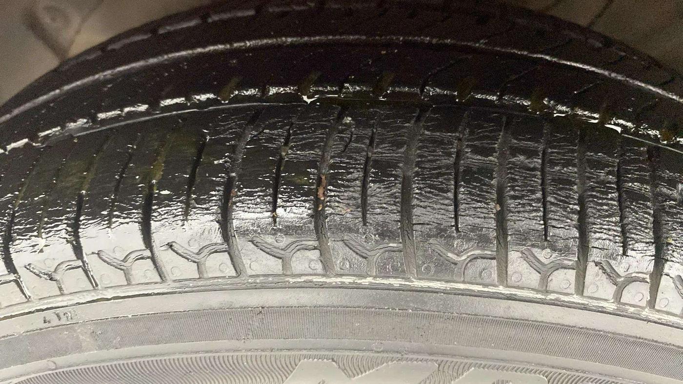 2019 Hyundai NEW SANTRO SPORTZ AMT, Petrol, Automatic, 40,743 km, Left Rear Tyre Tread