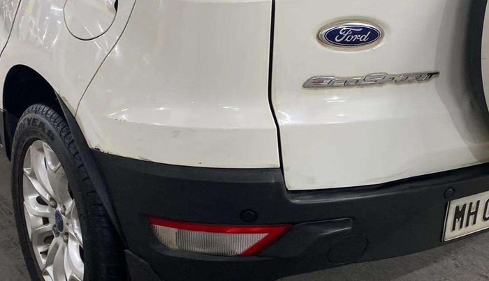 2016 Ford Ecosport TITANIUM 1.5L PETROL AT, Petrol, Automatic, 42,734 km, Rear bumper - Minor scratches