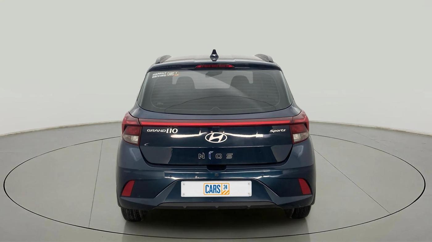 2024 Hyundai GRAND I10 NIOS SPORTZ 1.2 KAPPA VTVT CNG, CNG, Manual, 14,282 km, Back/Rear