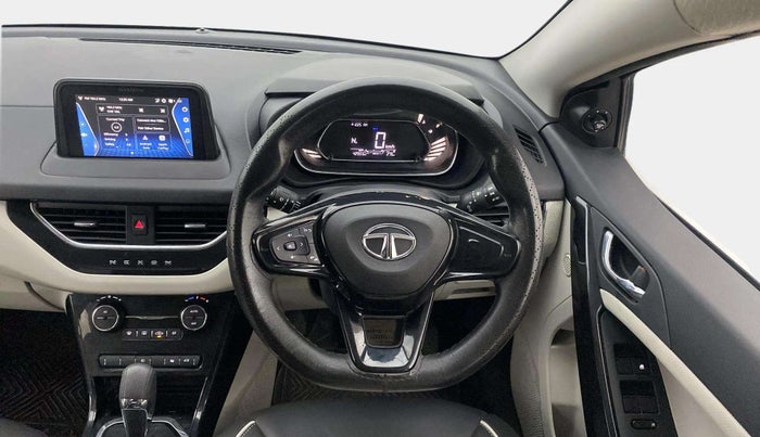 2022 Tata NEXON XZA PLUS DIESEL, Diesel, Automatic, 43,343 km, Steering Wheel Close Up