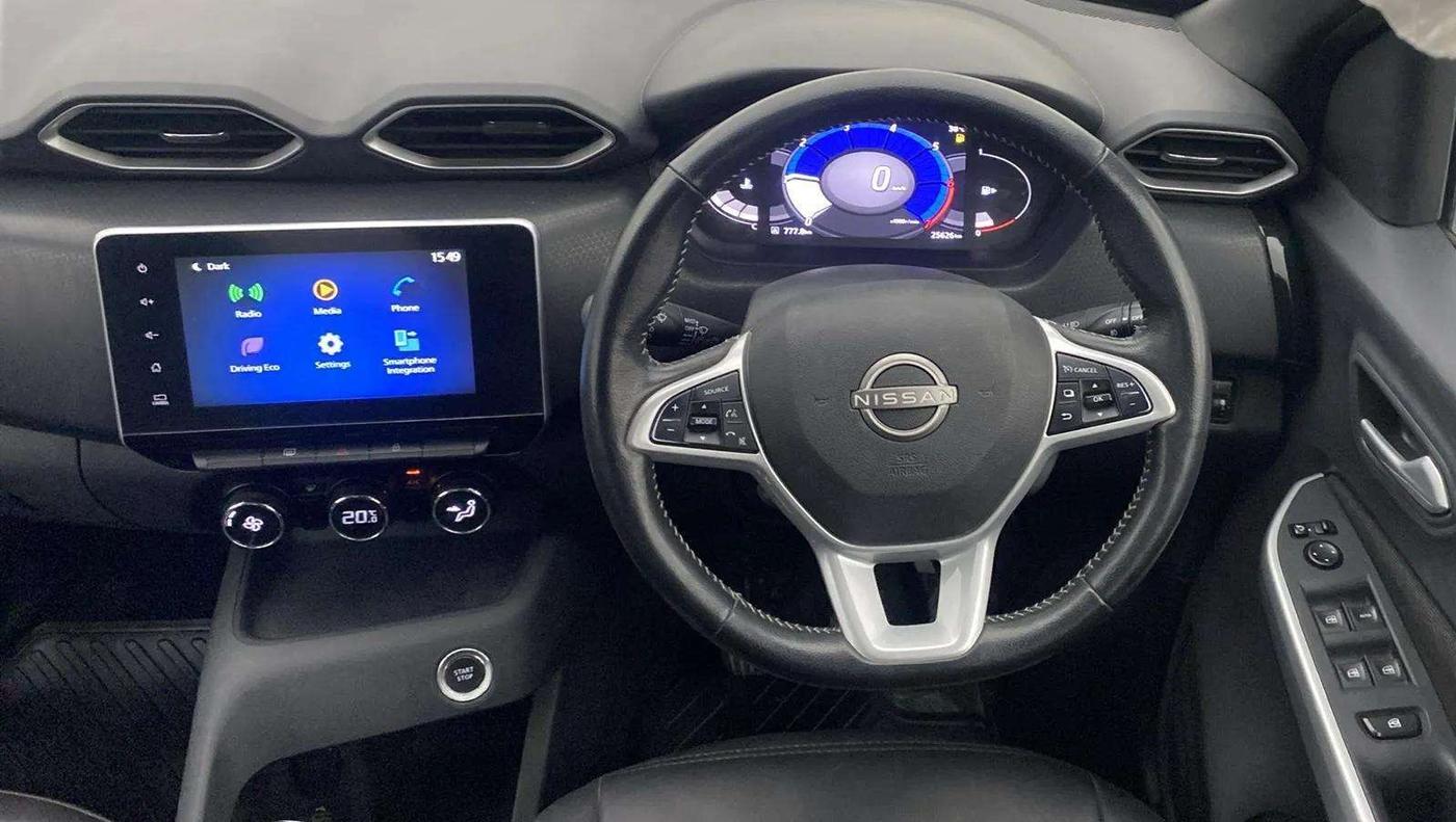 2021 Nissan MAGNITE XV PREMIUM, Petrol, Manual, 26,165 km, Steering Wheel Close Up