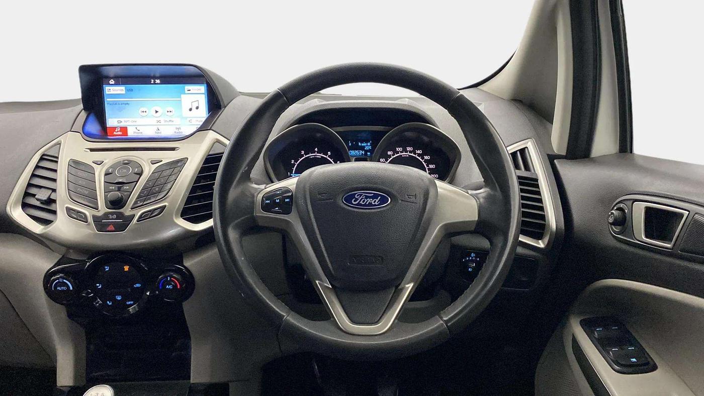 2017 Ford Ecosport TITANIUM 1.5L PETROL, Petrol, Manual, 82,797 km, Steering Wheel Close Up