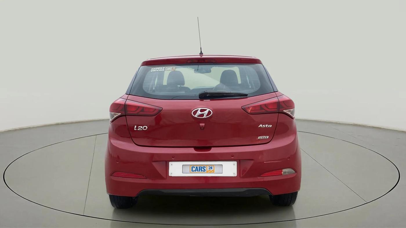 2016 Hyundai Elite i20 ASTA 1.2, Petrol, Manual, 70,725 km, Back/Rear