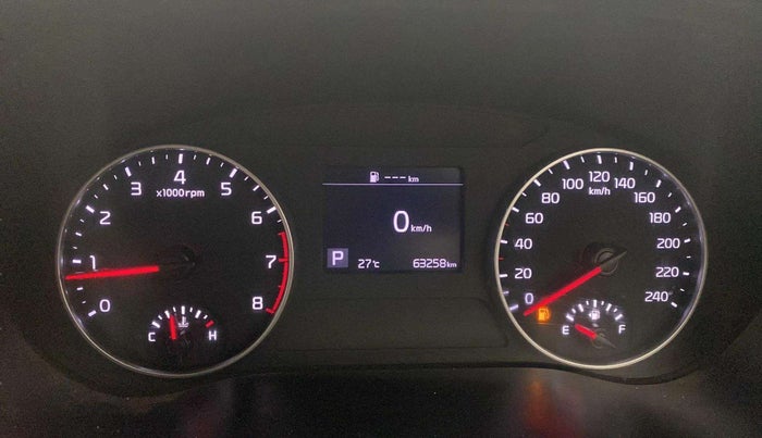 2021 KIA SELTOS HTX IVT 1.5 PETROL, Petrol, Automatic, 63,231 km, Odometer Image