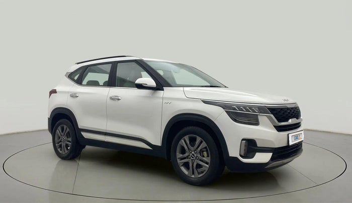 2021 KIA SELTOS HTX IVT 1.5 PETROL, Petrol, Automatic, 63,231 km, Right Front Diagonal