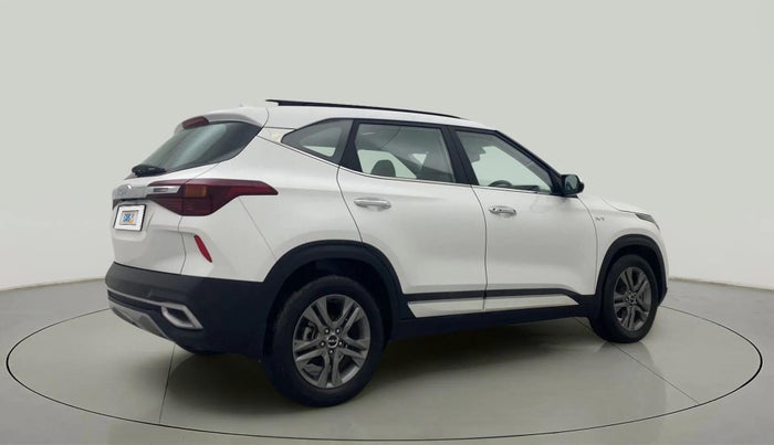 2021 KIA SELTOS HTX IVT 1.5 PETROL, Petrol, Automatic, 63,231 km, Right Back Diagonal
