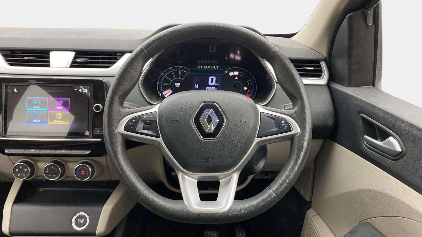 2022 Renault TRIBER RXZ AMT, Petrol, Automatic, 23,183 km, Steering Wheel Close Up