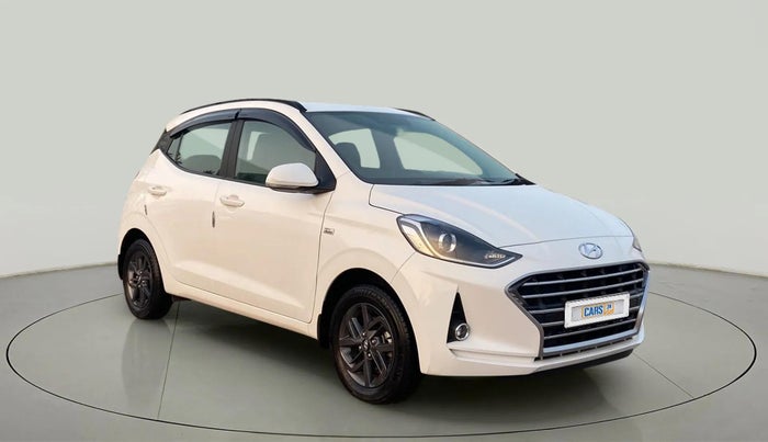 2022 Hyundai GRAND I10 NIOS SPORTZ AMT 1.2 KAPPA VTVT, Petrol, Automatic, 19,141 km, Right Front Diagonal