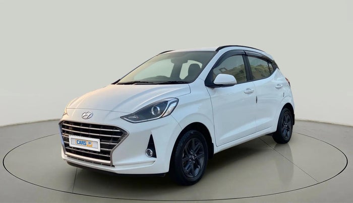 2022 Hyundai GRAND I10 NIOS SPORTZ AMT 1.2 KAPPA VTVT, Petrol, Automatic, 19,141 km, Left Front Diagonal